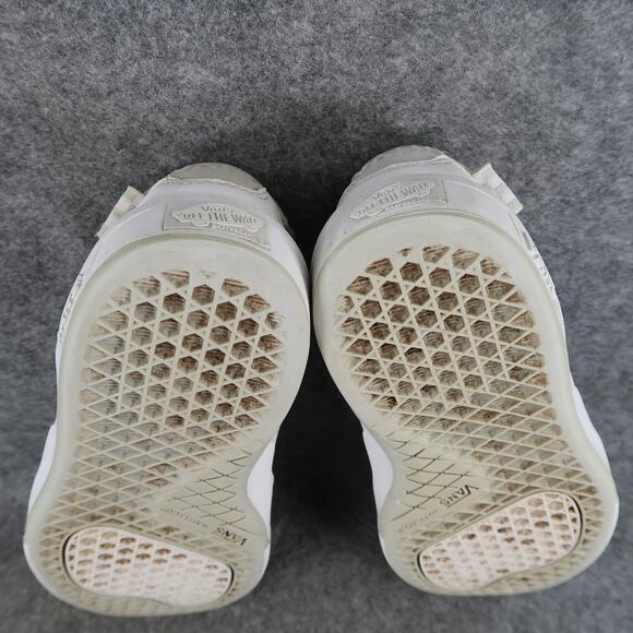 Vans Shoes Wayvee Sneakers Unisex Mens 3.5 Womens 5 Skate Casual White Lace Up